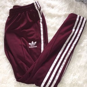 Maroon Addis's Sweatpants